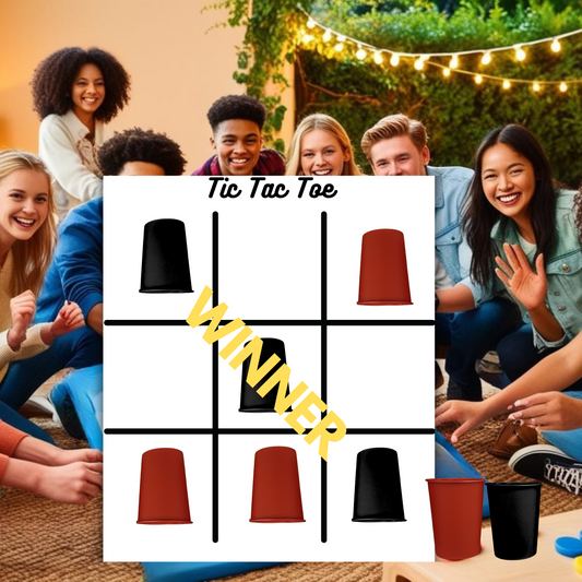 My Vesperbox - Tic Tac Toe - Made in Germay - Kinderspielzeug Lernspiele - Geschenk für Mädchen & Jungen