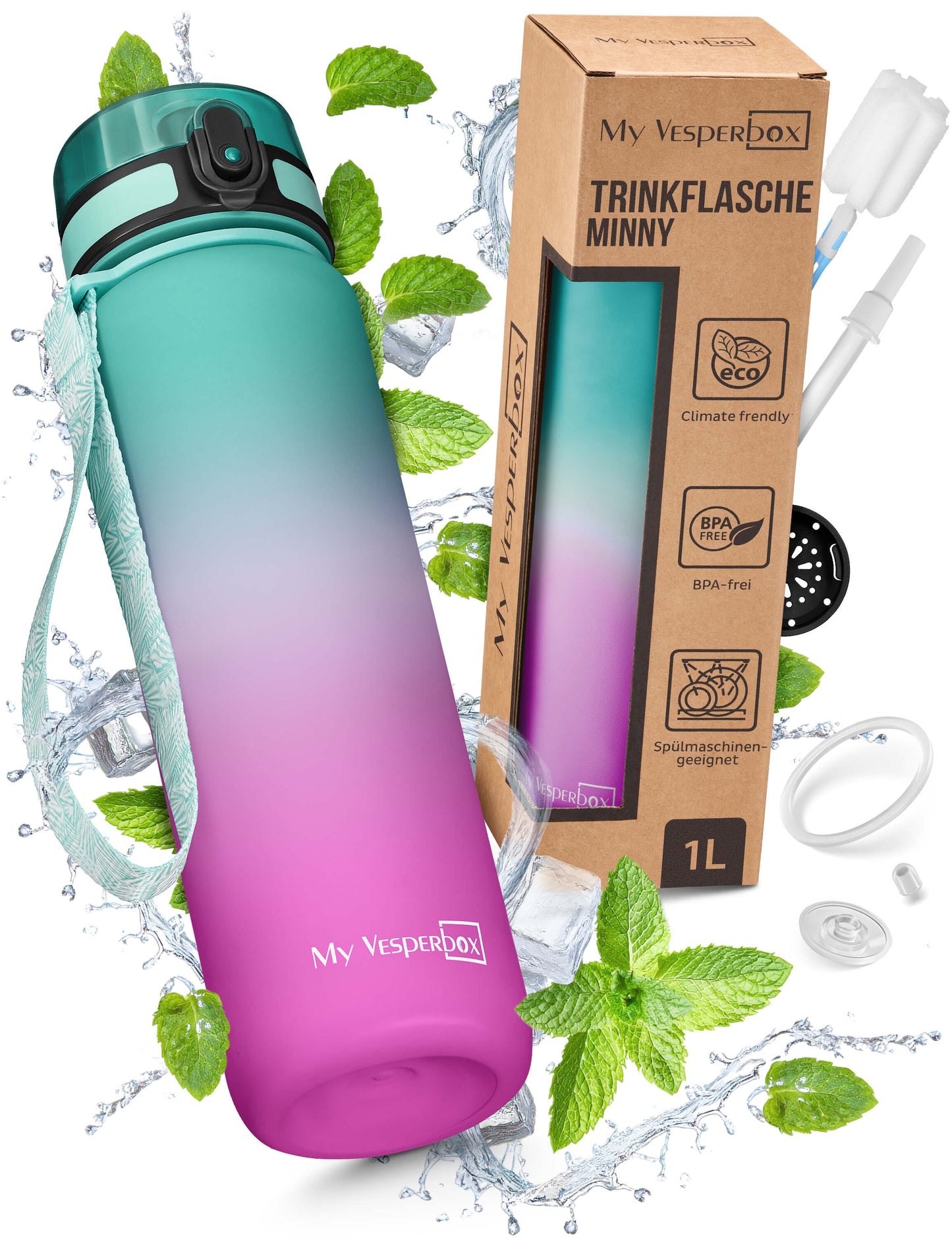 My Vesperbox - Minny - Trinkflasche 1L