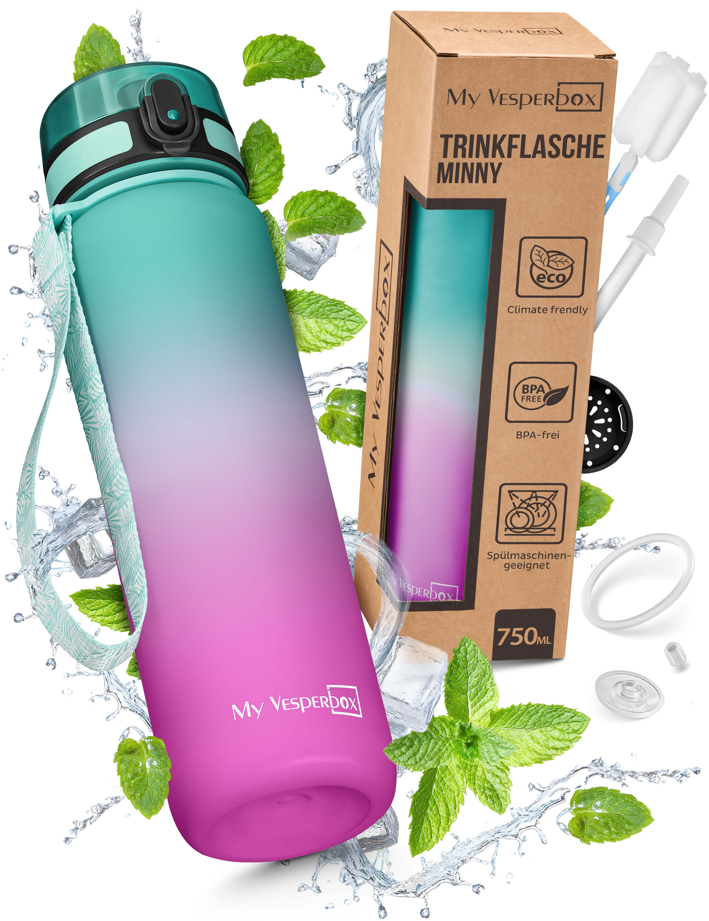 My Vesperbox - Minny - Trinkflasche 750ml