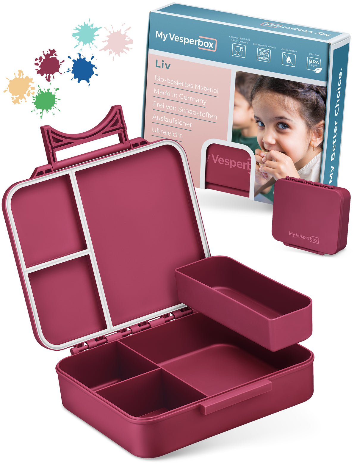 Liv Brotdose – Made in Germany, auslaufsicher – My Vesperbox