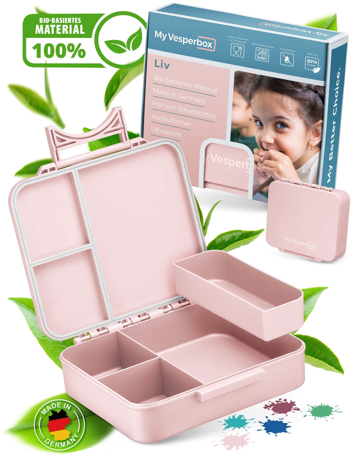 Set - Liv Rosa - in vielen Farben und Motiven