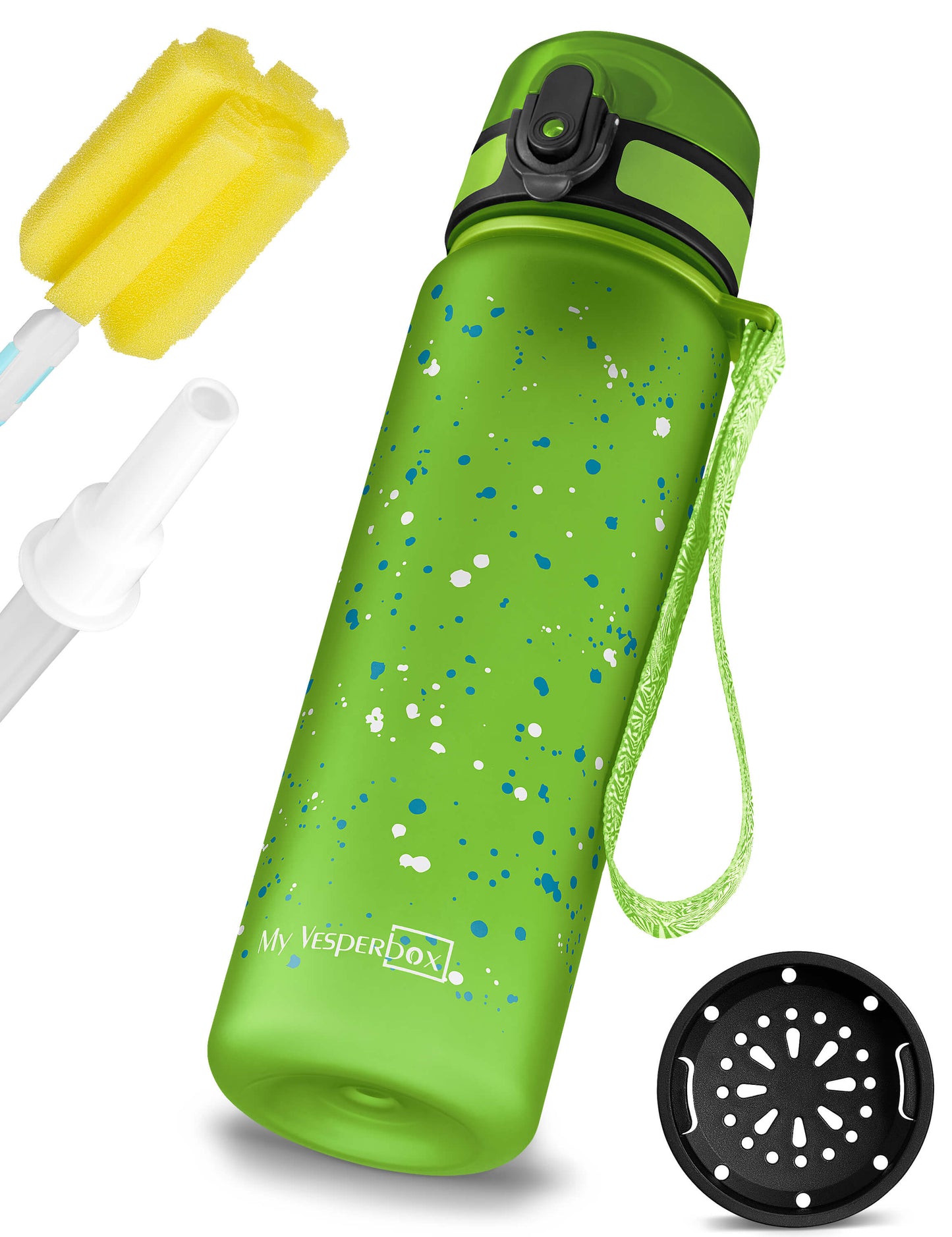 B-Ware "Minny" - Grün Klecks 500 ml