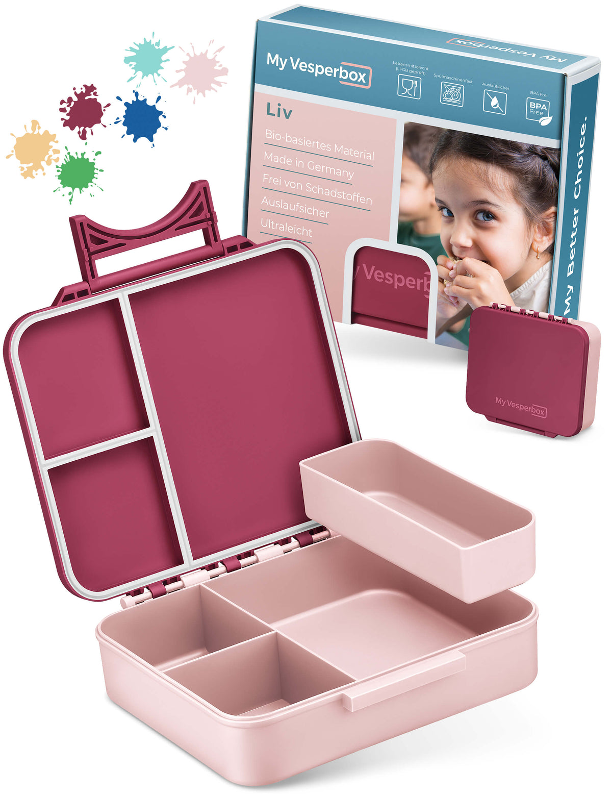 Liv Brotdose – Made in Germany, auslaufsicher – My Vesperbox