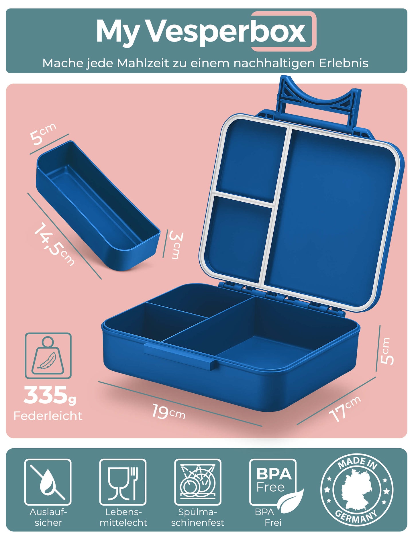 Set - Liv Blau - in vielen Farben und Motiven