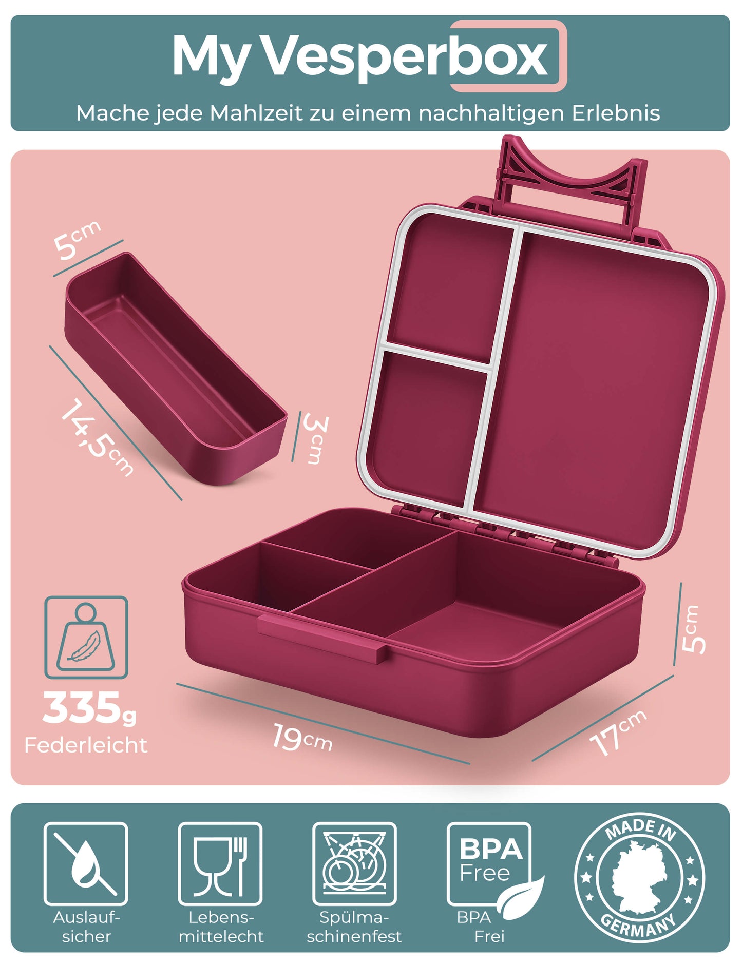 Set - Liv Lila - in vielen Farben und Motiven
