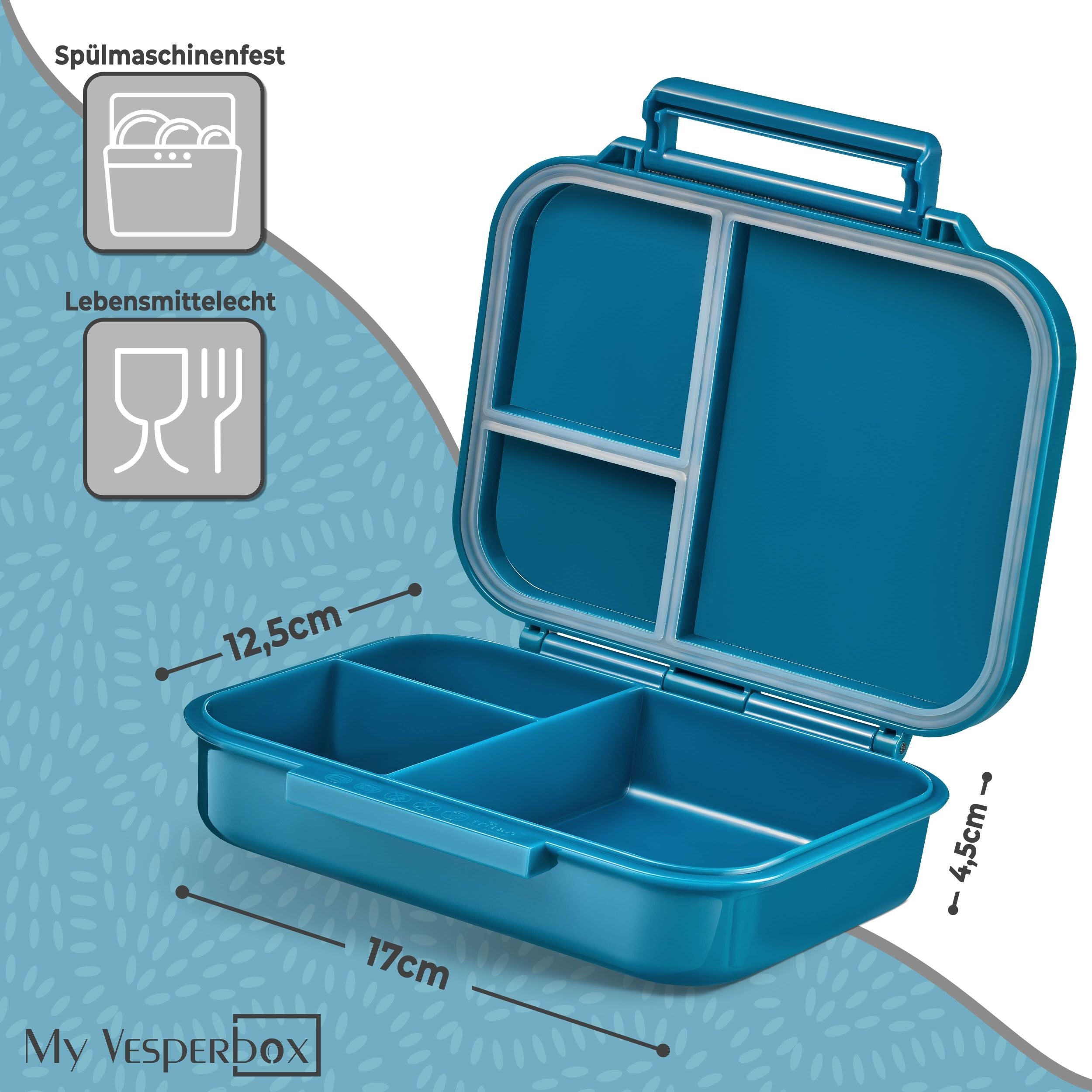 "Mini Bia" - Petrol - Auslaufsicher