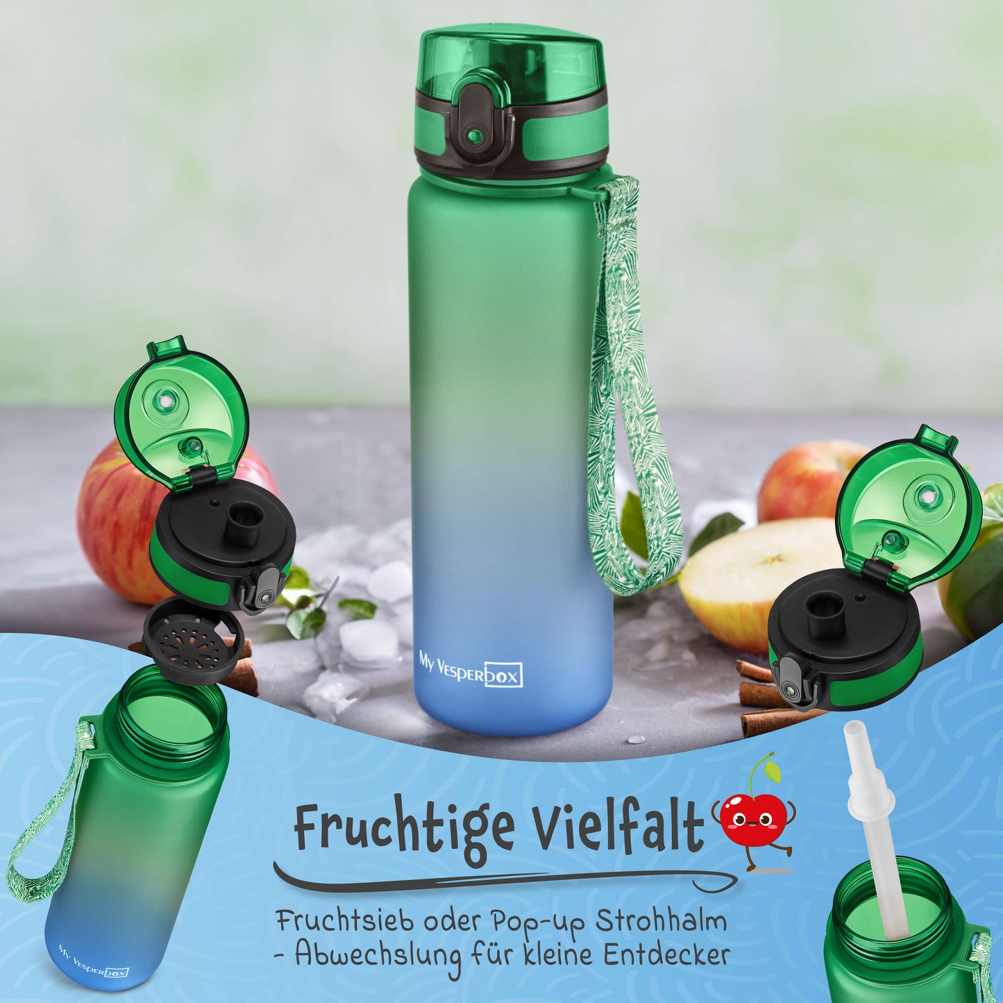 Set - Liv Grün - in vielen Farben und Motiven
