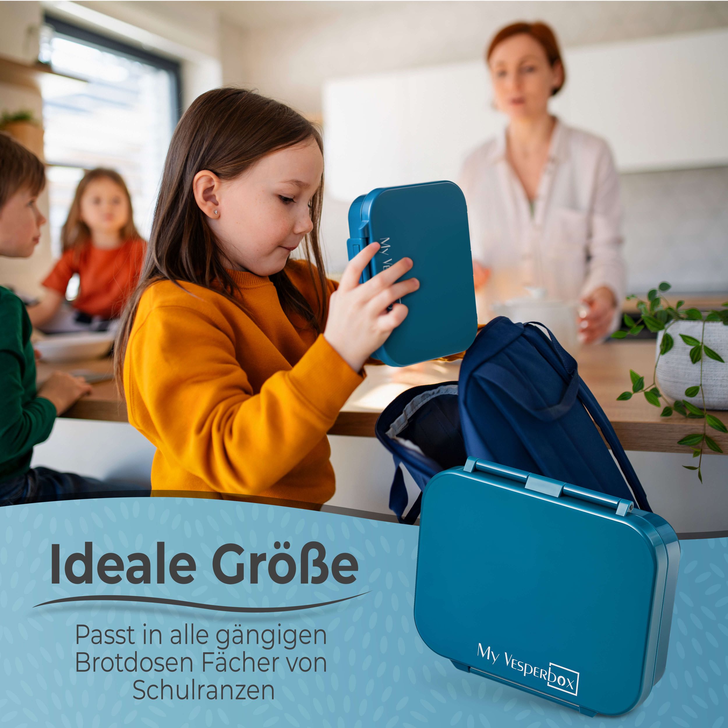 "Mini Bia" - Petrol - Auslaufsicher