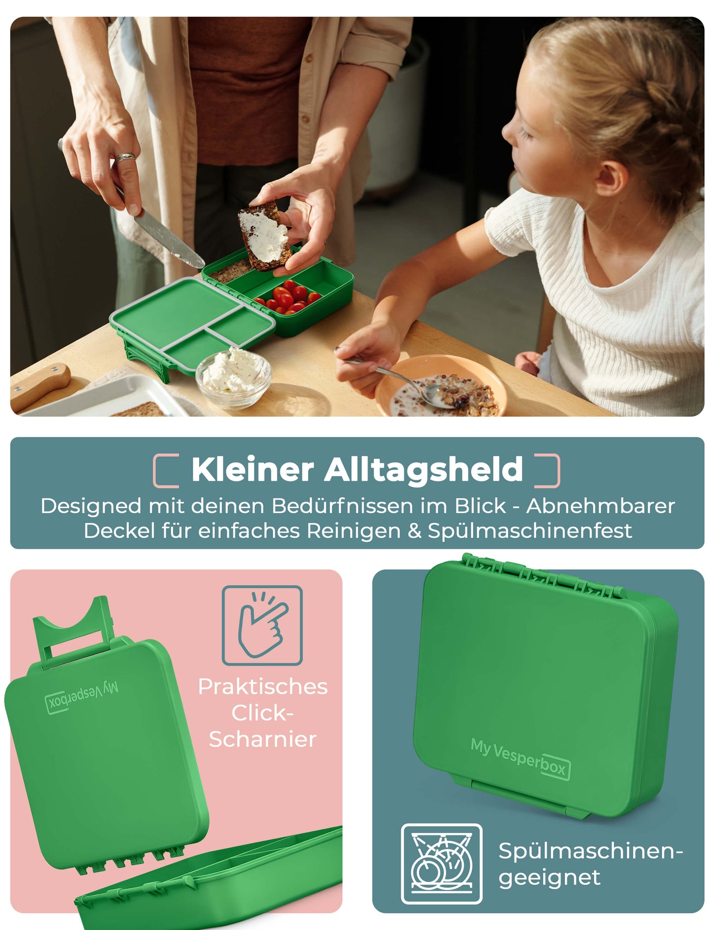 Set - Liv Grün - in vielen Farben und Motiven