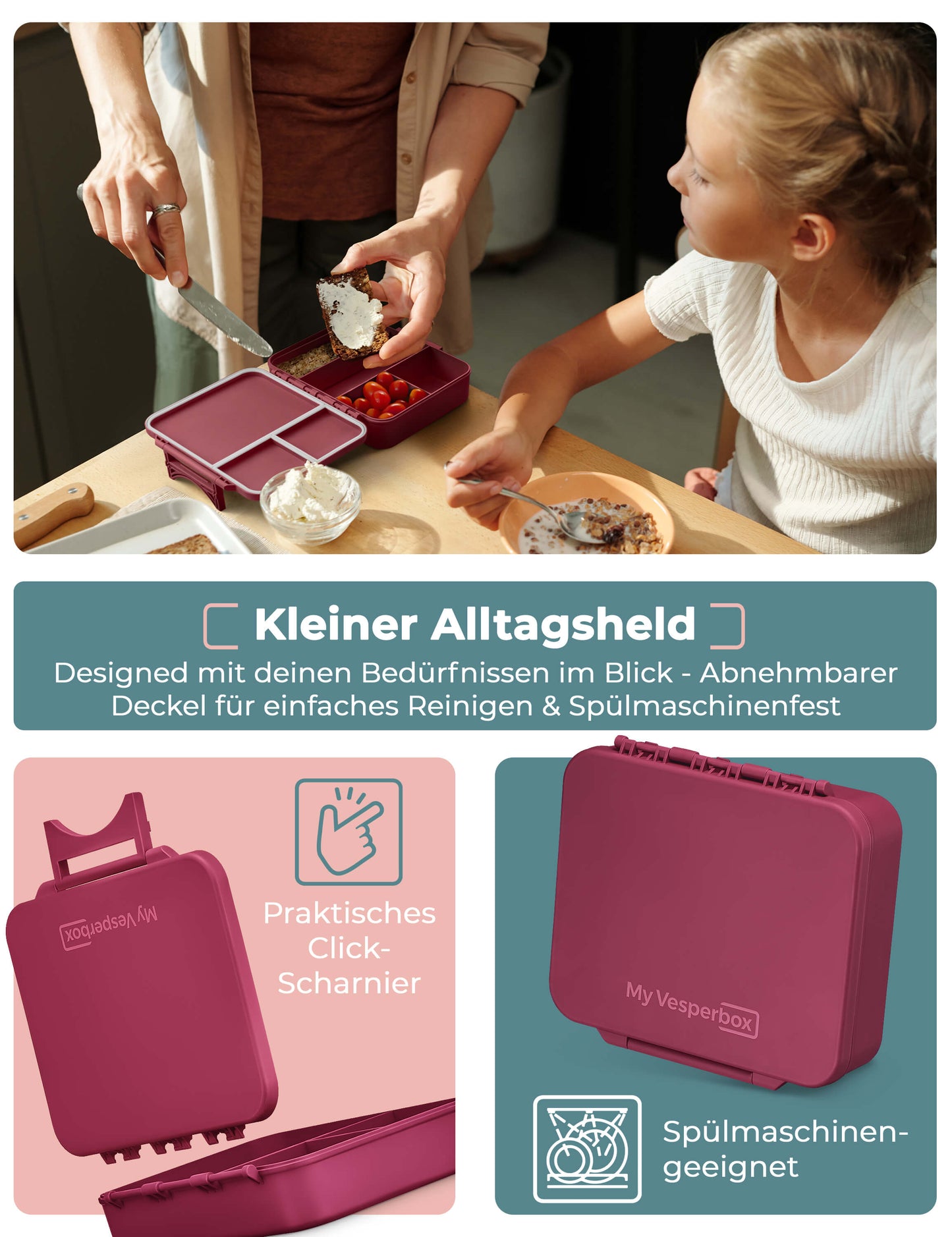 Set - Liv Lila - in vielen Farben und Motiven