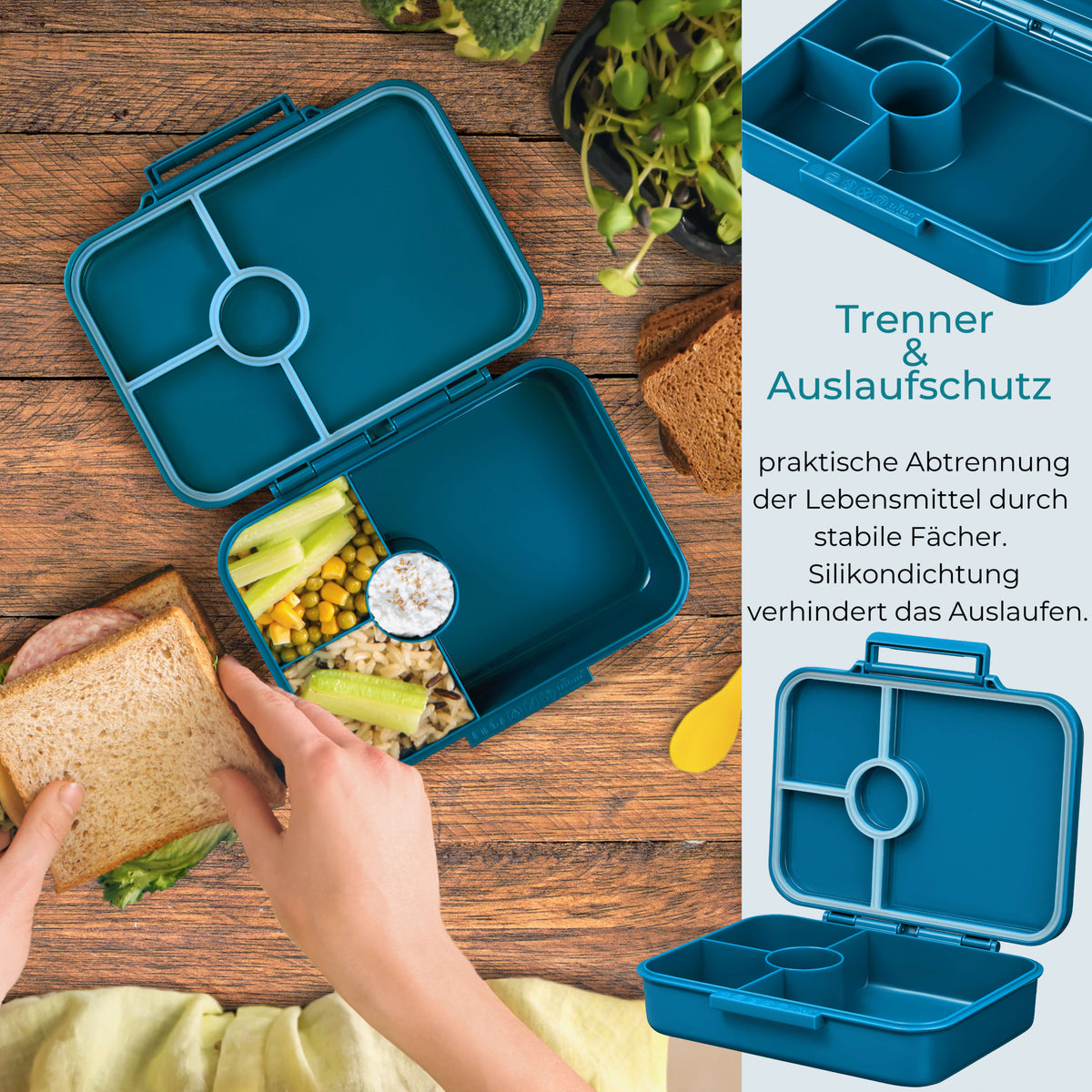 Bia Brotdose – auslaufsicher & LFGB-zertifiziert – My Vesperbox