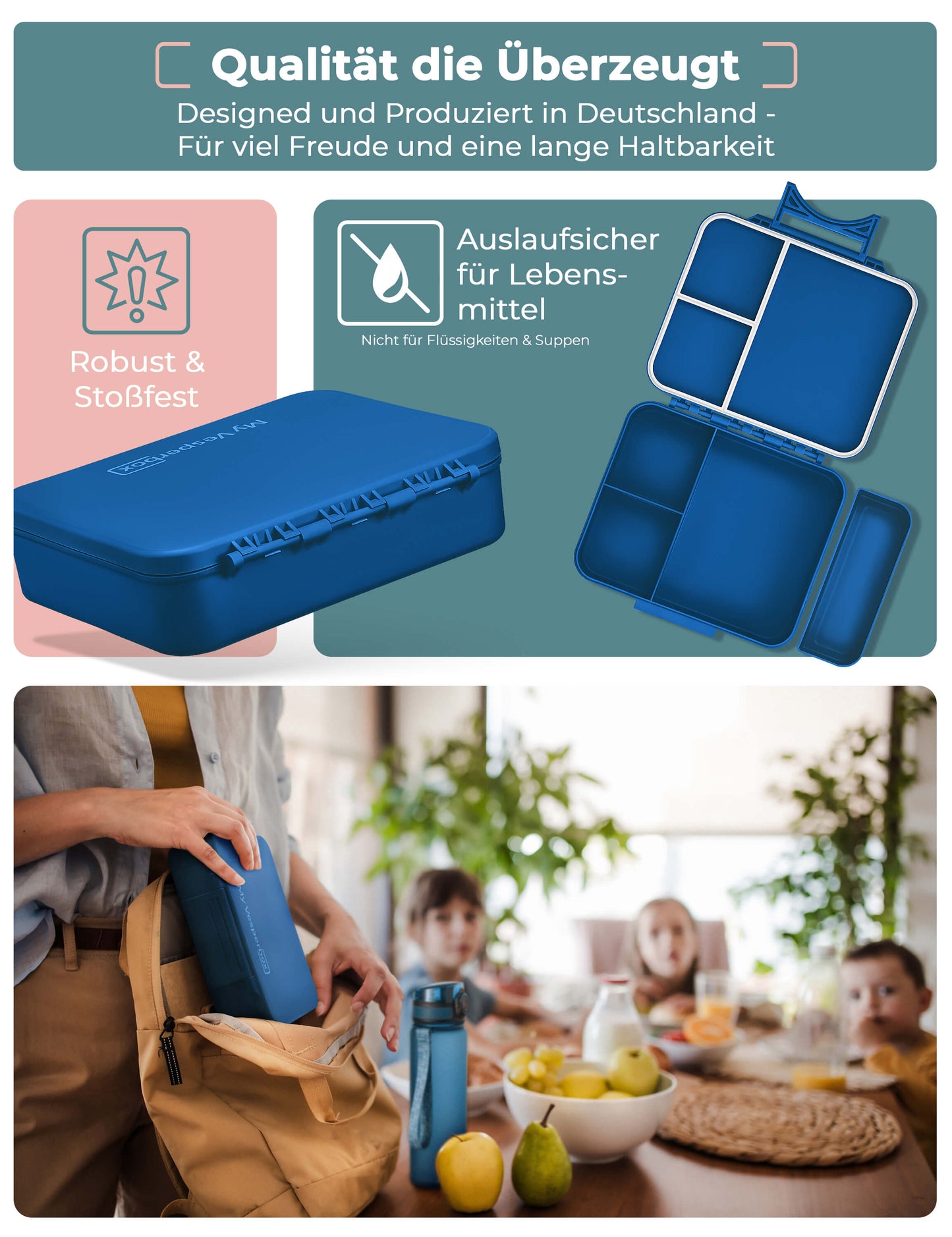 Set - Liv Blau - in vielen Farben und Motiven