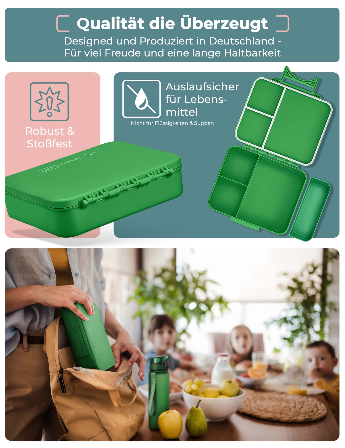 Set - Liv Grün - in vielen Farben und Motiven