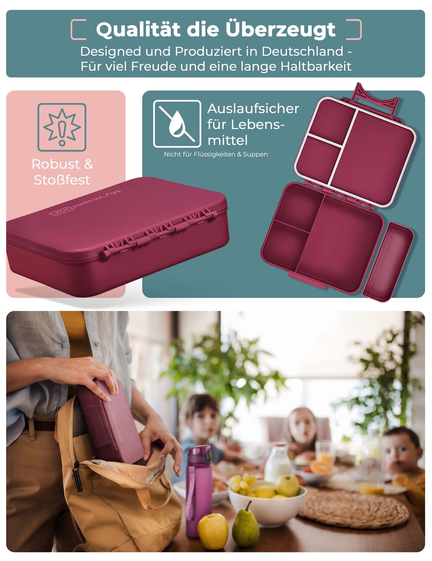 Set - Liv Lila - in vielen Farben und Motiven