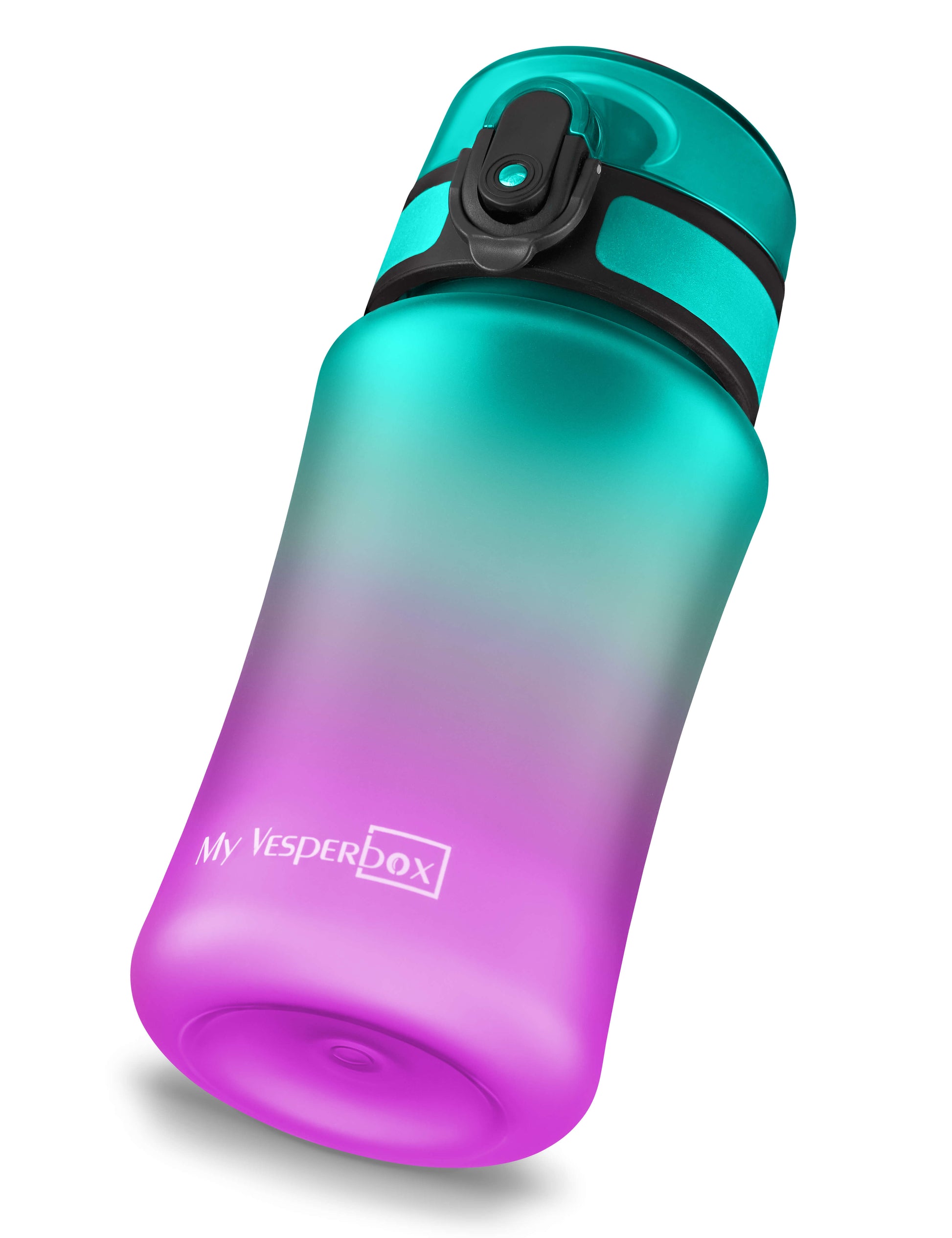 Minny Trinkflasche 350 ml Lila-Grün – auslaufsichere Kita-Trinkflasche