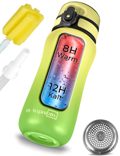 "Thermo Minny" - Grün/Gelb Verlauf 400 ml