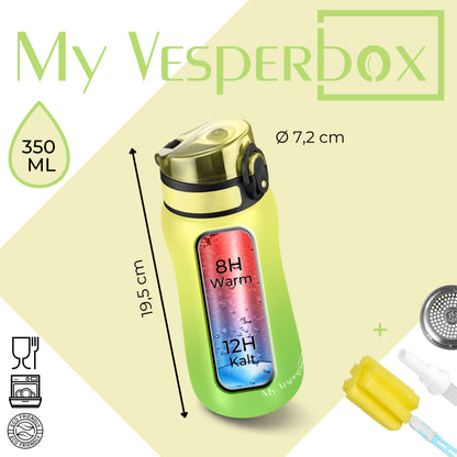 "Thermo Minny" - Grün/Gelb Verlauf 400 ml