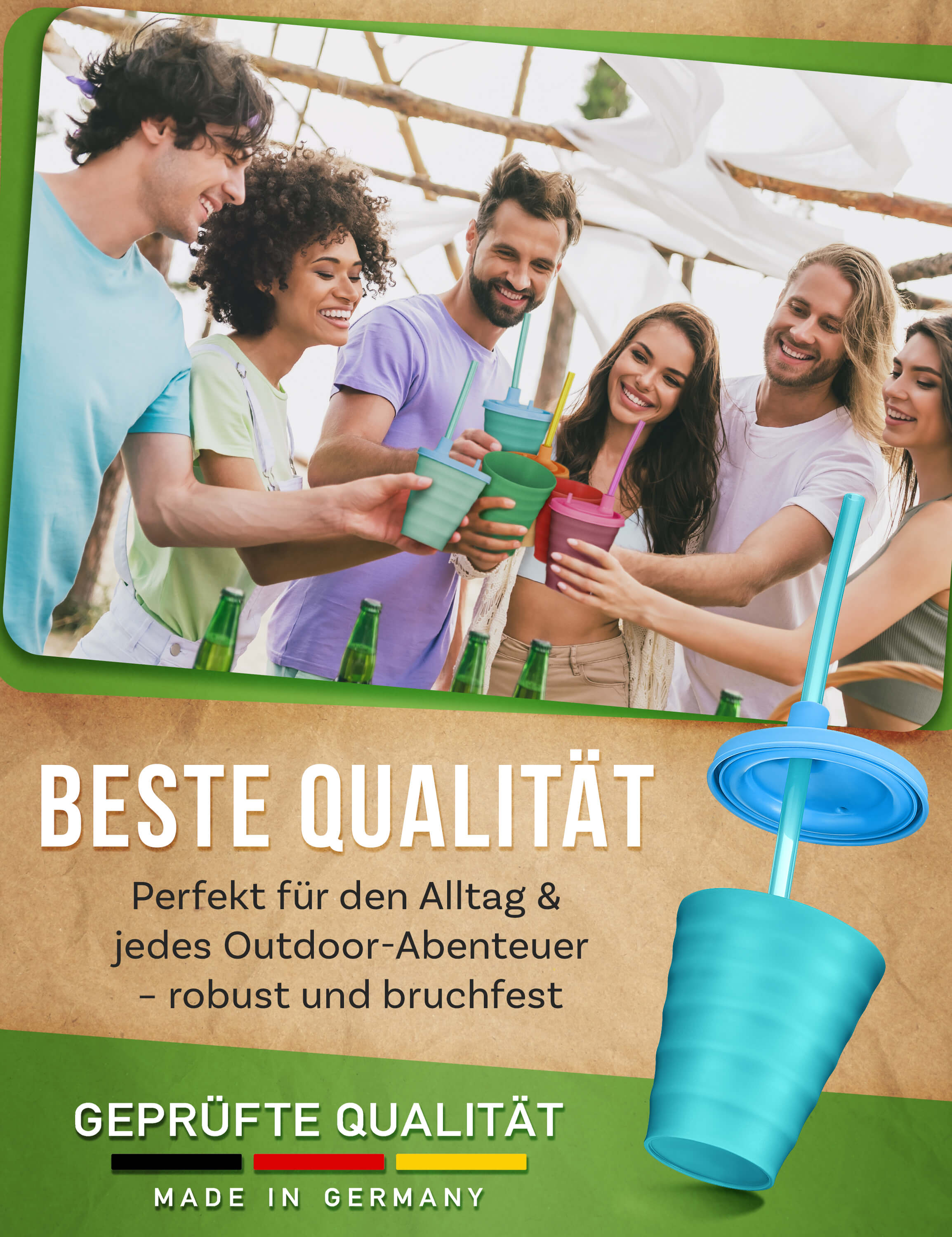 MyBetterChoice - BeeAway Set Gelb - Made in Germany