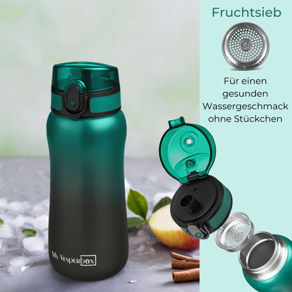 "Thermo Minny" - Schwarz/Grün Verlauf 400 ml