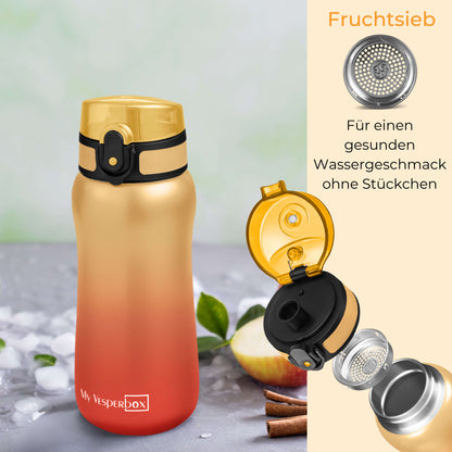 "Thermo Minny" - Rot/Orange Verlauf 400 ml