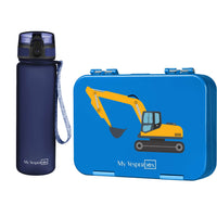 Blau Bagger - Dunkelblau