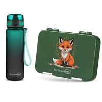 Dunkelgrün Fuchs - Grün/Schwarz