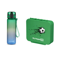 Grün Fußball - Grün/Blau