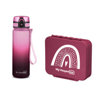 Lila Regenbogen - Rosaverlauf