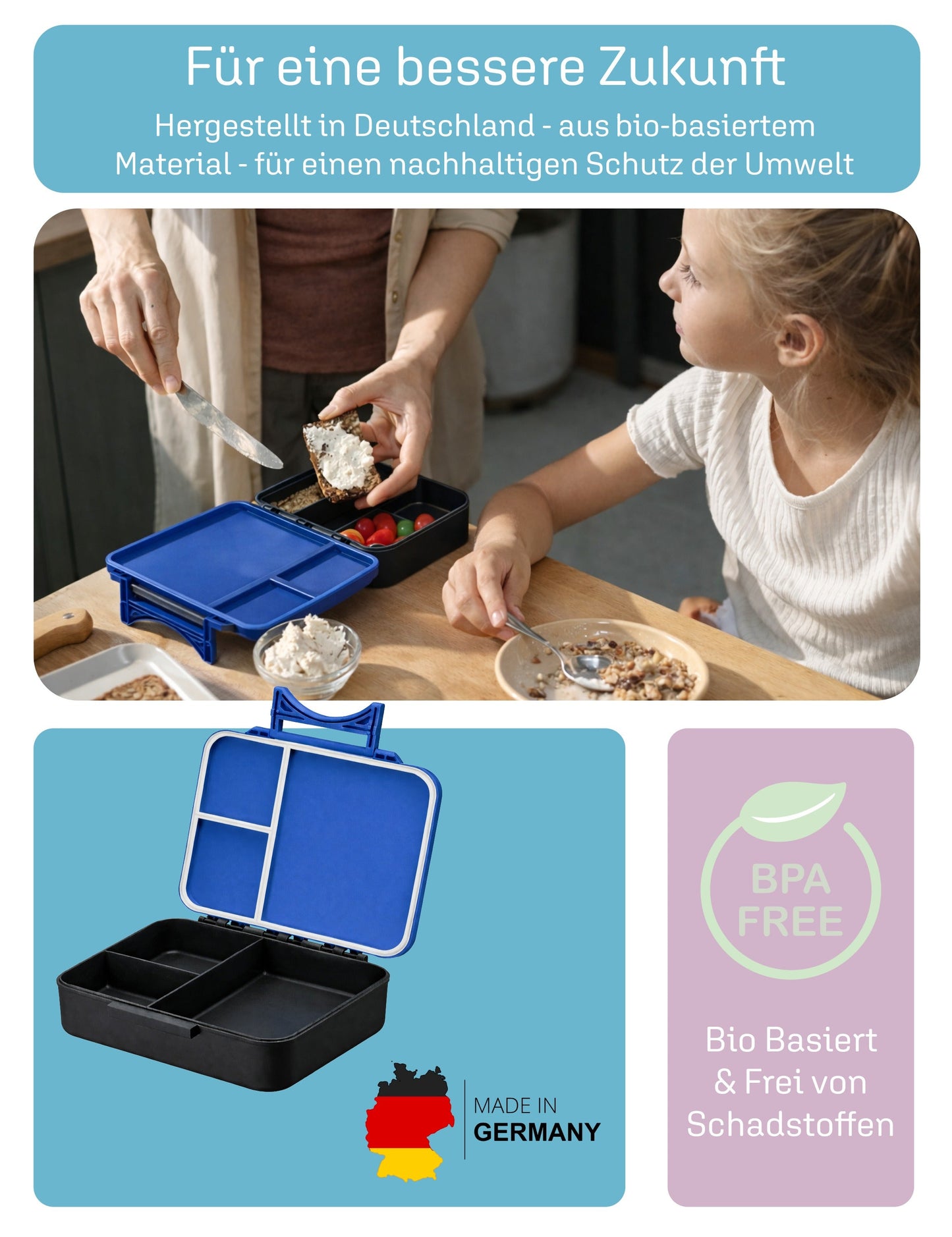 My Vesperbox "LIV LITE" – Brotdose aus Recyclingmaterial | Made in Germany