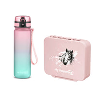 Rosa Pferd - Rosa/Türkis