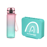 Türkis Regenbogen - Rosa/Türkis