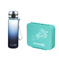 Türkis Schildkröte - Blauverlauf