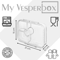 My Vesperbox - Bia - Auslaufsicher - Transparent