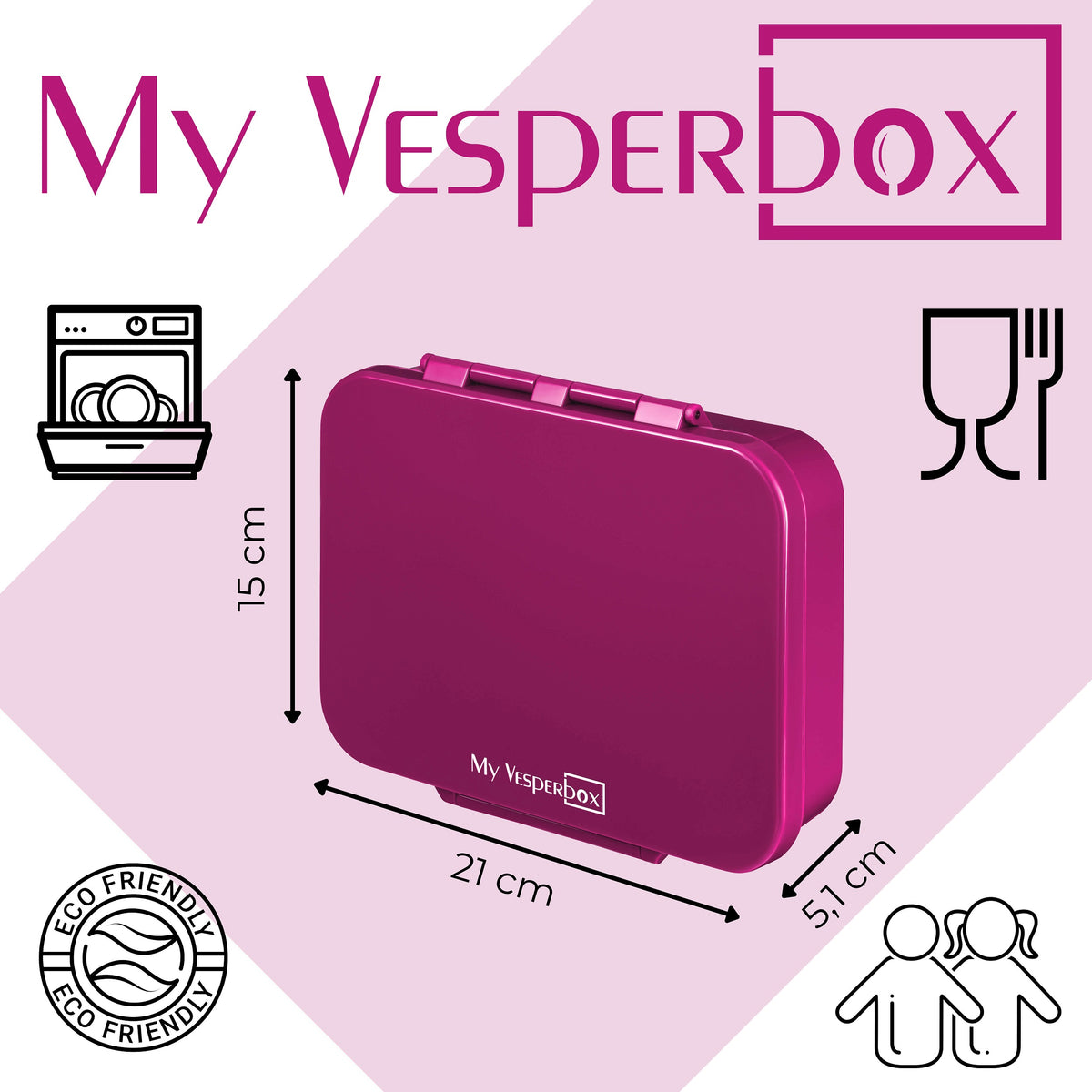 My Vesperbox - Bia - Lila - Auslaufsicher