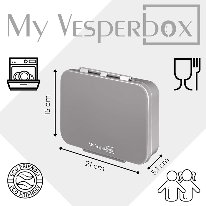 My Vesperbox - Bia - Grau - Auslaufsicher