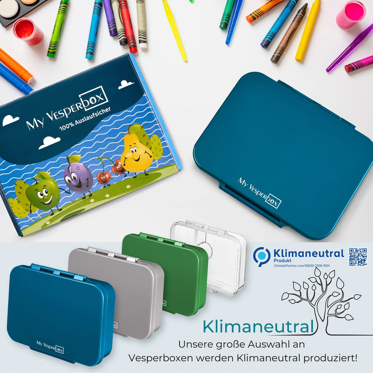 My Vesperbox - Bia - Petrol - Auslaufsicher